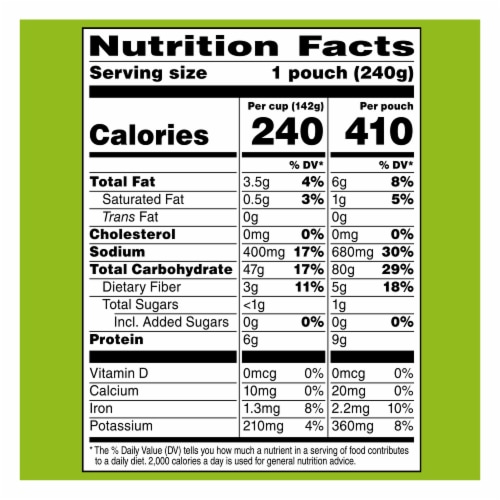 Seeds of Change™ Organic Quinoa & Brown Rice with Garlic Rice Perspective: left