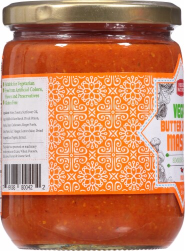 India’s Nature™ Vegan Mild Butter Chicken Masala Simmer Sauce Perspective: left