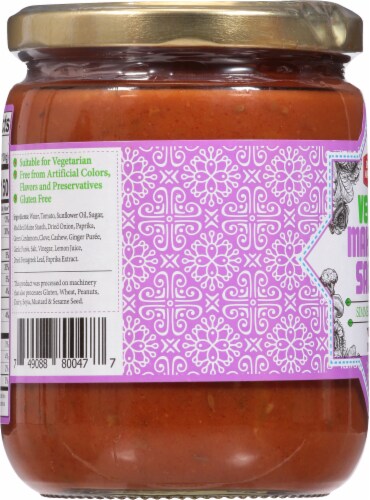 India’s Nature Mild Vegan Makhani Simmer Sauce Perspective: left