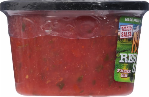 Penny's Salsa Medium Spice Restaurant Style Salsa Perspective: left