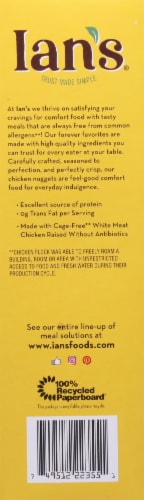 Ian's® Breaded Chicken Nuggets Family Pack Perspective: left