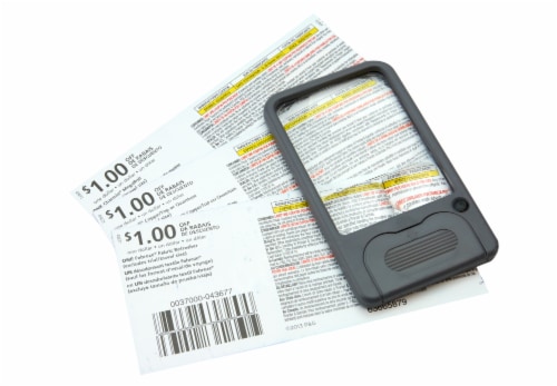 Carson LED Lighted Pocket Magnifier Perspective: left