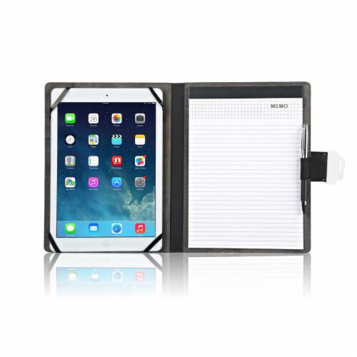 8x10 , Black, Tablet Padfolio Case Cover Perspective: left