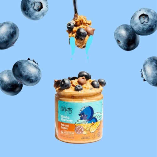 B Nutty Gourmet Gluten Free, Natural Peanut Butter Perspective: left