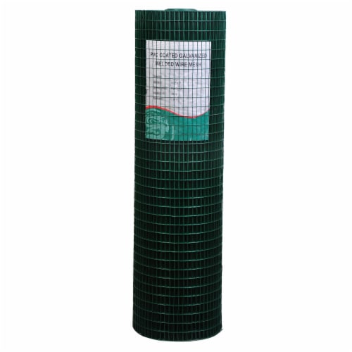 Rust-Resistant Wire Mesh Fence - Protect Plants & Animals Perspective: left