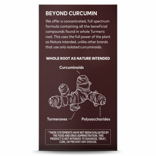 Gaia Herbs® Turmeric Supreme Pain Liquid Phyto-Caps Perspective: left