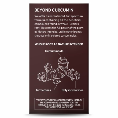 Gaia Herbs® Turmeric Supreme Pain Liquid Phyto-Caps Perspective: left