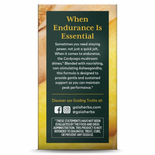 Gaia Herbs Energy Capsules Perspective: left