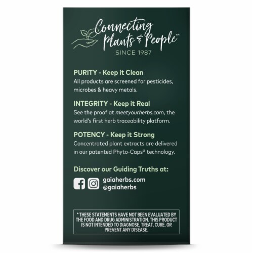 Gaia Herbs® RapidRelief Sound Sleep Vegan Liquid Phyto-Caps Perspective: left