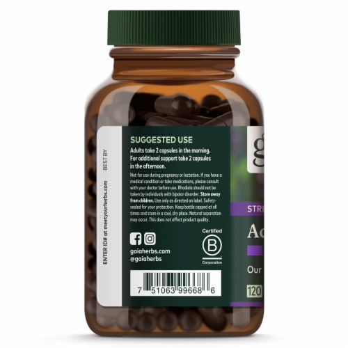 Gaia Adrenal Health Perspective: left