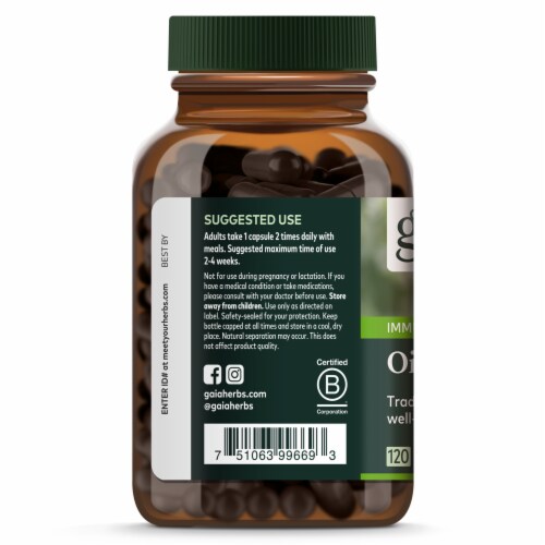 Gaia Oil Of Oregano Perspective: left