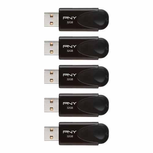 PNY 32GB USB 2.0 Flash Drive Perspective: left
