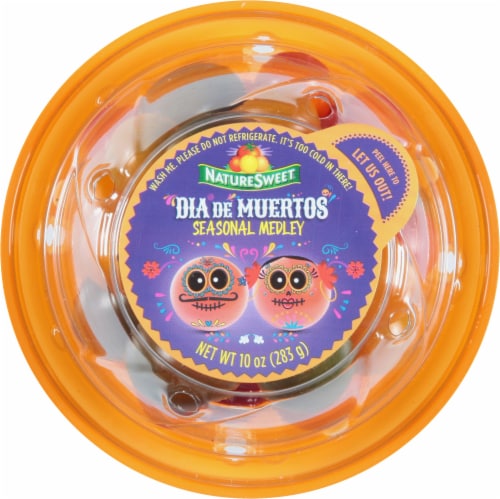 NatureSweet Dia De Muertos Seasonal Medley Tomatoes Perspective: left