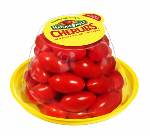 NatureSweet Cherubs Fresh Heavenly Salad Grape Tomatoes Perspective: left