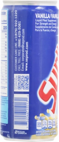 Supligen® Vanilla Liquid Meal Supplement Perspective: left