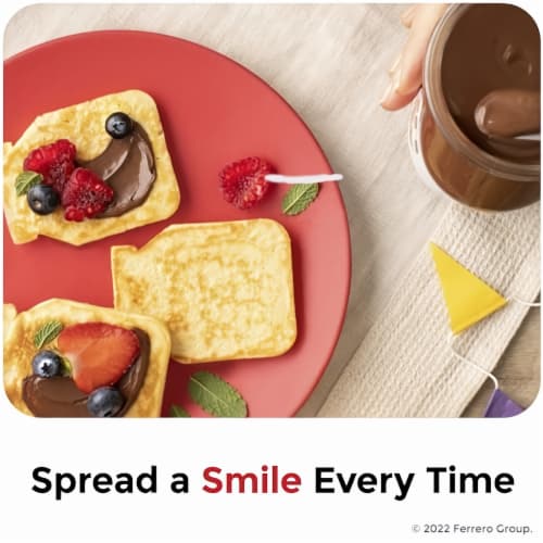 Nutella Hazelnut Spread with Cocoa 13 oz (Pack of 5) Perspective: left