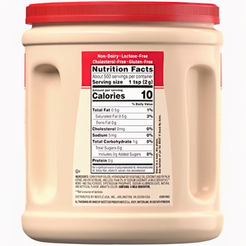 Nestle Coffee-Mate Powder Coffee Creamer (Pack of 6) Perspective: left
