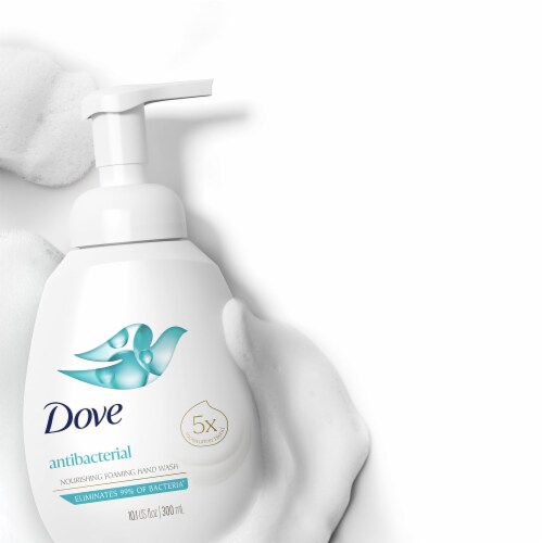 Dove Beauty Care & Protect Antibacterial Foaming Hand Wash - 10.1 Fl Oz (Pack of 2) Perspective: left