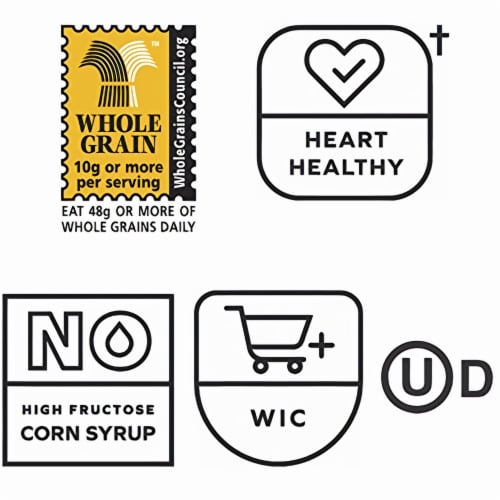 Post Honey Bunches of Oats Crunchy Honey Roasted Cereal 28 oz (Pack of 24) Perspective: left