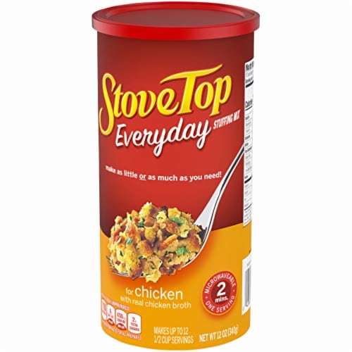 Kraft Stove Top Everyday Chicken Stuffing Mix for Chicken (Pack of 6) Perspective: left