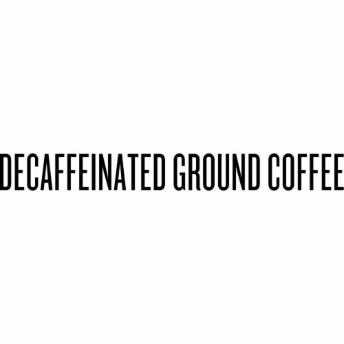 Folgers Decaf Ground Coffee, Medium Roast, 9.6 Oz. (Pack of 6) Perspective: left