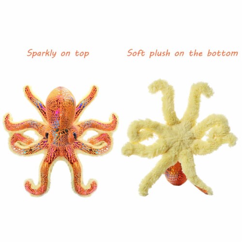 Dazmers Sea Stuffed Animals Set of 3: Octopus, Dolphin & Turtle, 8