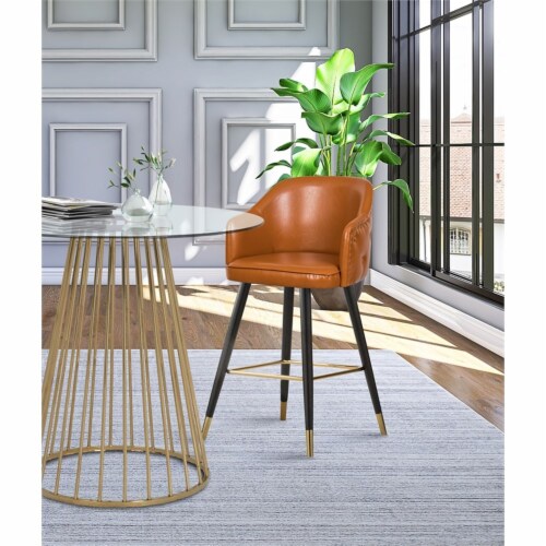 Meridian Furniture Barbosa Faux Leather Bar | Counter Stool Meridian Furniture Barbosa Faux Leather Bar | Counter Stool