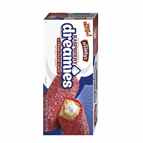 Mrs. Freshley's Raspberry Dreamies | 2 Oz | Pack of 18 Perspective: left