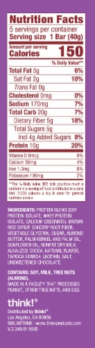 think! S'mores Protein Bars Perspective: left