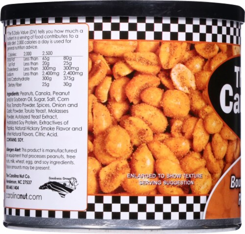 The Carolina Nut Company™ Bourbon BBQ Peanuts Perspective: left