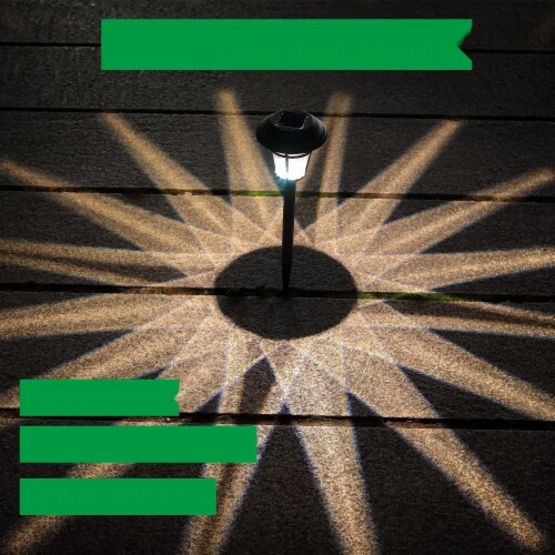 MAGGIFT 12 Pack Solar Pathway Lights Outdoor Waterproof Yard Lighting 12 King Soopers