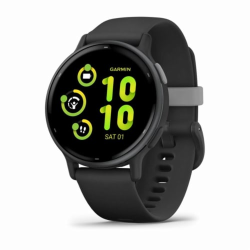 Garmin Vivoactive 5 Smart Watch - Black Perspective: left