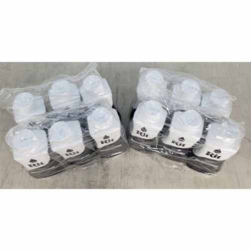 Rit Dye Black Azabache 88150 All Purpose Liquid Fabric Dye 8 oz 12 - Pack 96oz Perspective: left