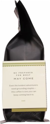 Corvus Coffee Roasters Halcyon Blend Whole Bean Coffee Perspective: left