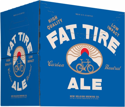 New Belgium Fat Tire Ale Craft Beer Perspective: left