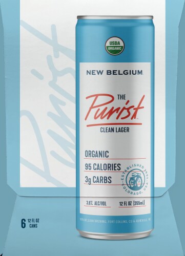 New Belgium The Purist Clean Lager Perspective: left