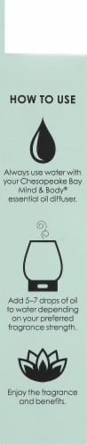 Chesapeake Bay Inhale Eucalyptus Fir & Sage Essential Oil Perspective: left