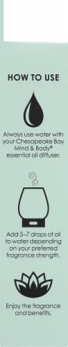 Chesapeake Bay Inhale Eucalyptus Fir & Sage Essential Oil Perspective: left