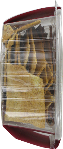 Z Crackers Garlic & Basil Crackers Perspective: left