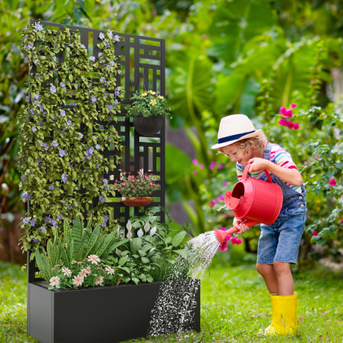 71*36 Metal Planter Bo* with Trellis, 71*36 - Fred Meyer