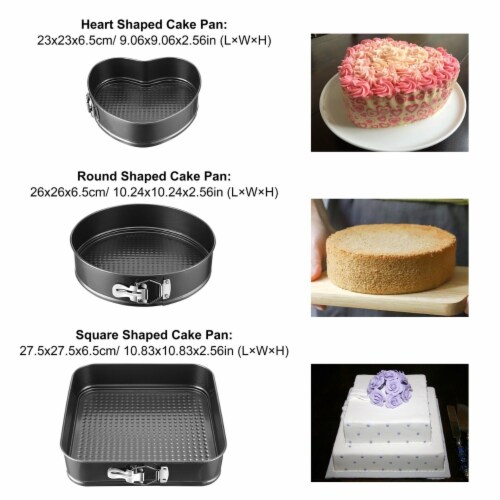 10-Inch Round Springform Cake Non-Toxic Nonstick