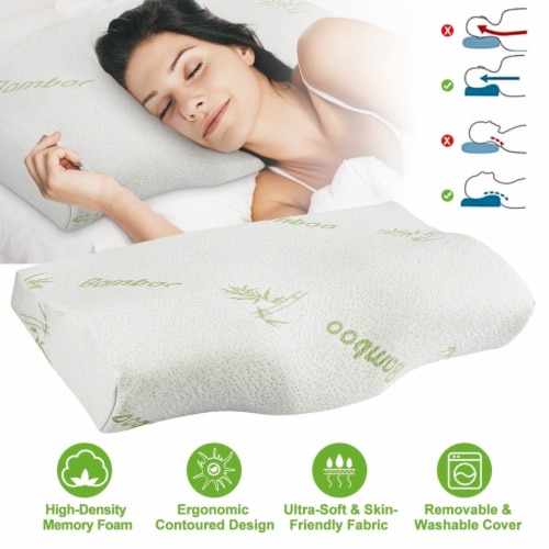 Ergonomic Memory Foam Pillow & Bedding