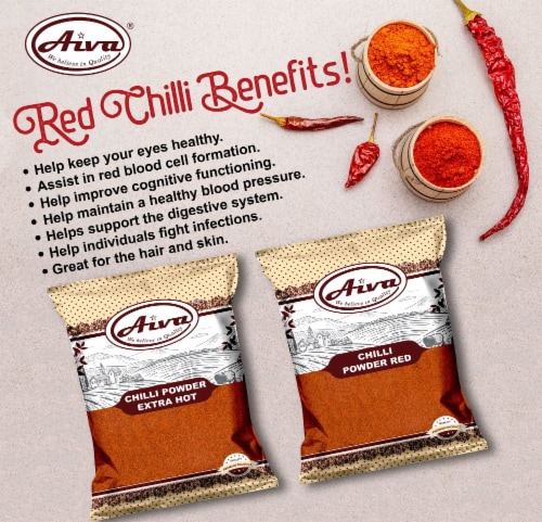 Aiva Chili Powder Extra Hot 2 lb Perspective: left