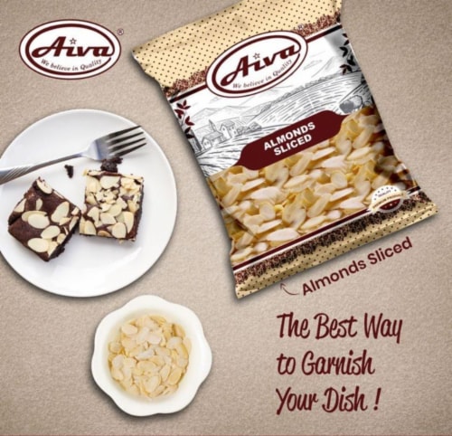 Aiva Almonds Sliced 14 oz Perspective: left