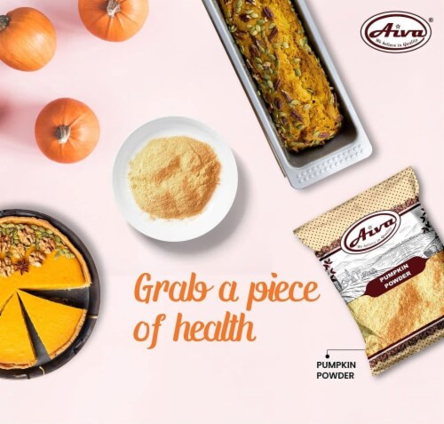 Aiva Pumpkin Powder 7 oz Perspective: left