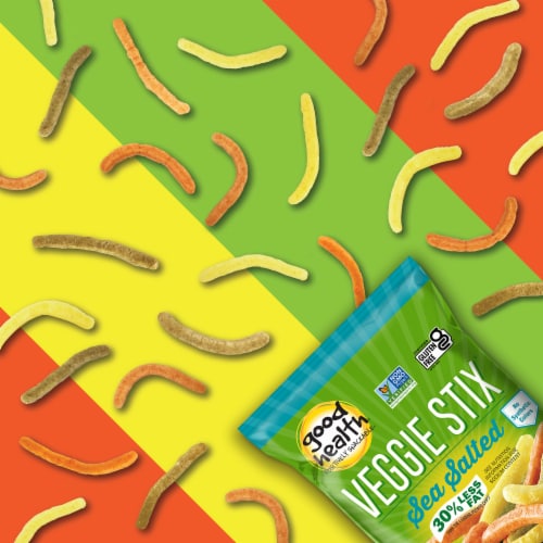 Good Health® Natural Foods Sea Salt Veggie Stix® Perspective: left