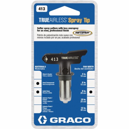 TrueAirless Truairless 413 Spray Tip TRU413 Perspective: left