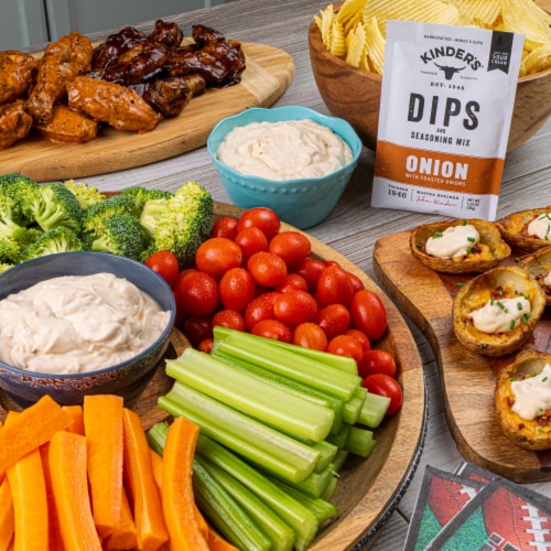 Kinder's® Onion Dip & Seasoning Mix Perspective: left