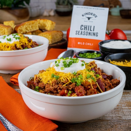 Kinder's® Mild Chili Seasoning Mix Perspective: left