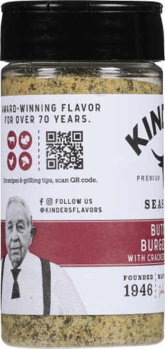 Kinder's® Butcher's Burger Seasoning Blend Perspective: left